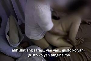 pinay wife cheats with neighbor doggystyle while husband away