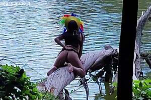 forest fiscal pounds tanned indian petite ass outdoor flashing red sheer