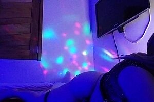 vivi guedez swears love but surrenders pussy to lover's banana toy bang