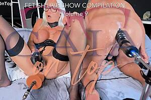 l09 milf shares extreme live fetish moments with insertions and releases