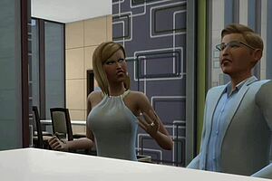 hey, check out this cheating wife in sims 4
