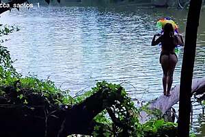 forest fiscal pounds tanned indian petite ass outdoor flashing red sheer