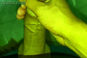 corno watches his mature wife stroke close up in amateur fun