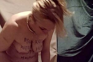 omg french housewife esclave f gagging on dildo deepthroat training and chained masturbation 😩💦