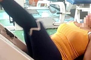 i invited the mature gym housewife over for creampie cowgirl on my big cock