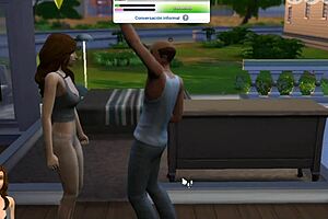 sims 4 stranger bible reading parody