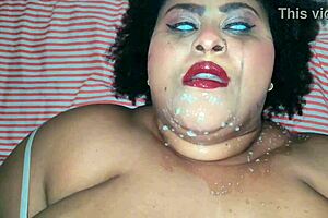 stepmom possessed made me cum inside her brazilian pussy