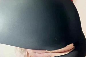 😈 esposa puta en leggings masturba cuckold swinger colombian big ass juicy pussy 💦