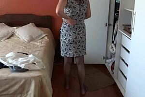 My 59yo latina wife cucks me hard while lovers film her hairy pussy flashing! 😈
