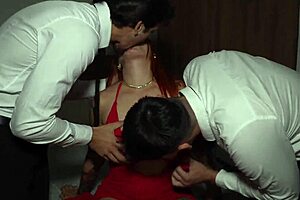 Leiane and Andrea Castro spill secrets before wild double vaginal pounding