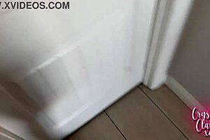 Stepmom's Eyes Lock On My Monster Cock While She Moans!