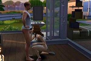 sims 4 stranger bible reading parody