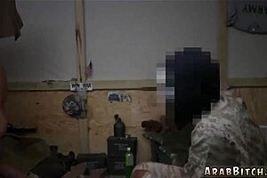 arab teen and milf in army uniforms get pussy drilled hard