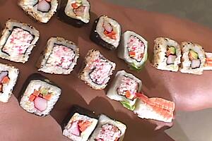 i'm ariana jollee the sushi fuck toy craving double anal penetration and cumshots