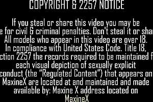 tommy utah worships maxine x's squirting pussy under domination