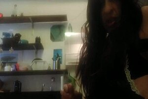 Tranny 881 pounds doggy style part two