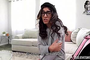 hey lend me a hand with this petite latina milf seduction leading to creampie taboo action full vid on pornsuborg