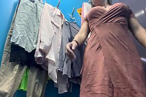 Russian Big Boobs Girl Hidden Cam Nipples Underwear Dressing Room
