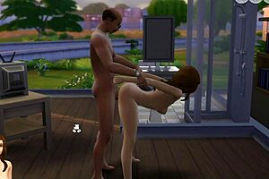 sims 4 stranger bible reading parody
