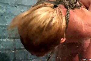 Big ass milf endures intense lesbian paddling in kinky bdsm session