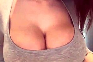 My Stepmother Teases Me With Her Milky Tits