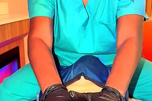 petite latina pov happy ending handjob massage turns into bedroom fuck