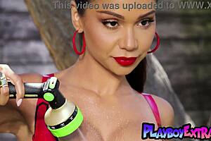 Ava Amira Sweaty Pussy Shines