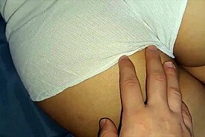he catches his huge ass latina mother-in-law and begs to fuck her curvy body now