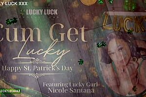 lucky gurl nicole santana hardcore st patricks day sex