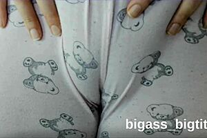 Camel Toe Pussy In Pajamas Needs Rubbing Now