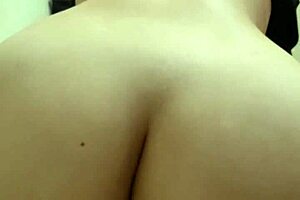 My busty milf stepmother invited me for secret fuck