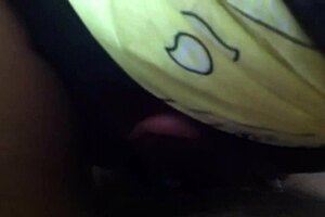 Mature black bbw lady sucks thick cock