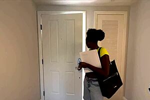 ebony elsie wants rough fuck after class