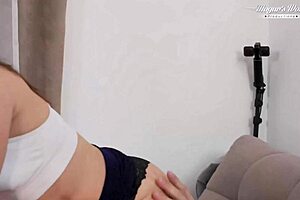 russian porn actress kristina grace and mugur fuck on a bed in uhd