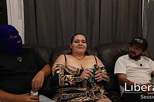 esposa se coge al jefe de su marido during quickie casting interview