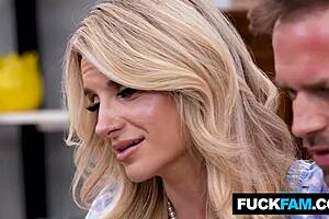 Family slut gia ohmy punished hard in garage by nicky rebel