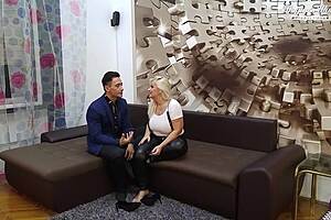 Behind the scenes of big tits milf anna valentine fucked