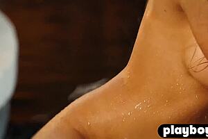 Blonde Milf Enjoys Hot Posing For Playboy