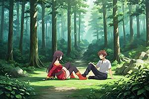 Megumin Kazuma Forest Sex Walk