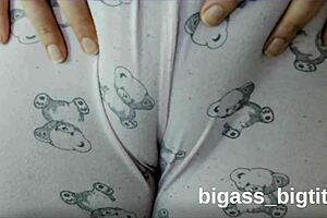 Camel Toe Pussy In Pajamas Needs Rubbing Now