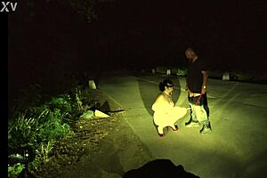 extreme street pissing in the mouth and sperm swallow