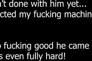 Hands Free Rimjob Blowjob Prostate Cumshot