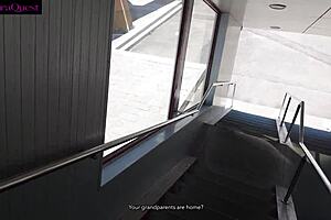 i met her in a train