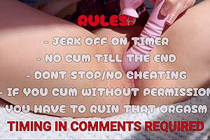 One Hundred Percent Cumshot Joi Challenge