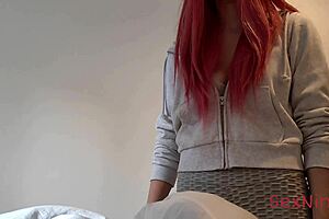 accidentally flashing my hard cock to my step mom