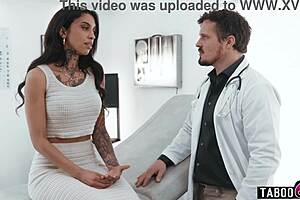Busty black milf wants doctors second opinion about insemination