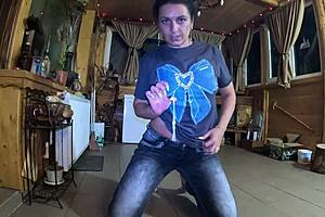 Tight Jeans Dance Slut Gagging Facefuck