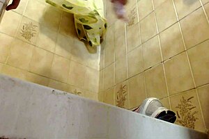 Urban transgression nicoletta cleans her dirtiest sneakers in the underground bathroom