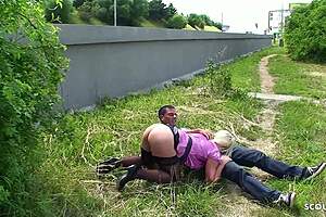 Nympho blonde milf wants risky street fuck now