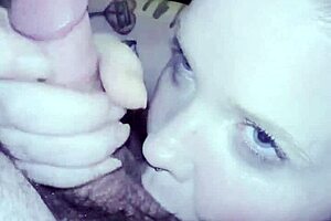 roxy loves sucking that big cock